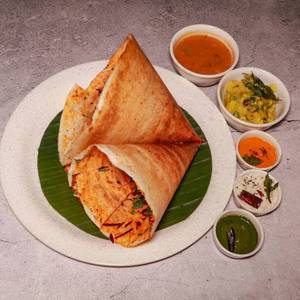 Masala gun powder dosa