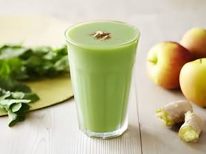 Green apple shake