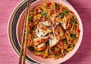 Chicken Singapore Noodles