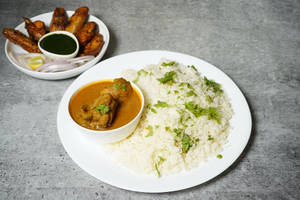 Chicken Dalcha Rice And Spicy Chicken Wings