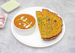 Dal Makhani [300 ml]With 2 Missi Roti