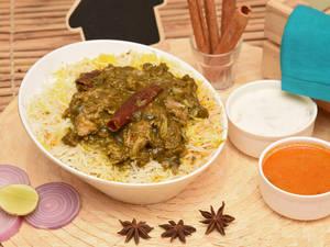 Gongura Chicken Biryani