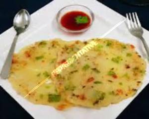 Cheese Vegetable Uttapam