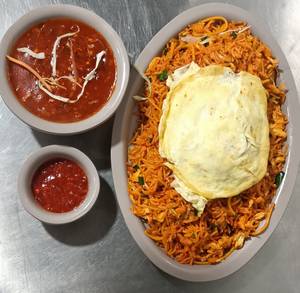 Chicken Triple Fried Rice