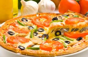 8"veg Mexican Tandoori Cheesy Pizza