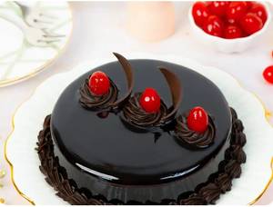 Choco truffle cake hard