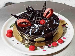 Eggless Chocolate Marble Cake