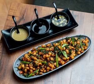 Corn Cracking Spinach