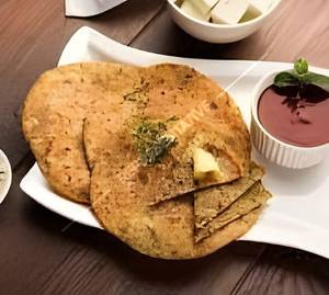 Paneer cheese paratha