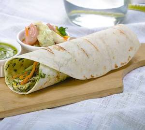 Paneer Schezwan Shawarma