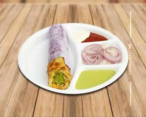 Double Chilli Paneer Roll