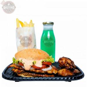 Bbq Chicken Burger Combo