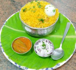 Egg briyani