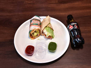 Crispy Paneer Wrap Combo 