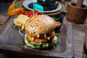 Crypto Chicken Burger [Double Patty]