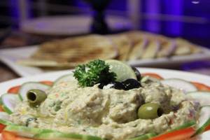 Baba Ganoush With Pita