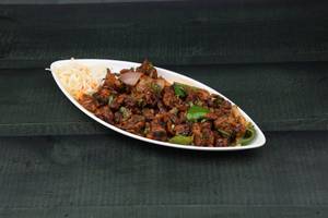 Mushroom Chilli Dry