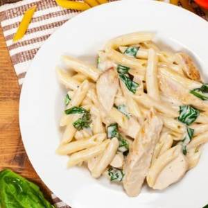 Non-veg Alfredo Pasta