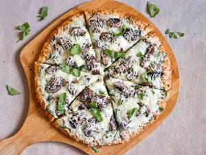 Cheese Mushroom Pizza