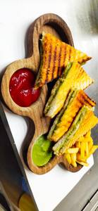 Spicy Veg Cheese Sandwich