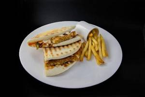 Spicy Tempeh In Pita Bread