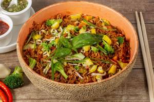 Thai Basil Chilli Garlic Fried Rice Veg