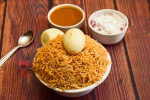 Egg biryani
