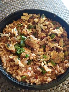 Egg Bhurji Fried Rice