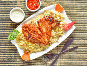 Mandhi With Orange Faham