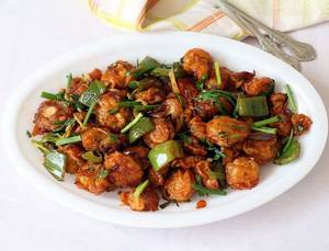 Mushroom Chilli