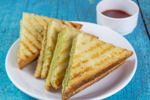 Onion Cheese Grilled Sandwich
