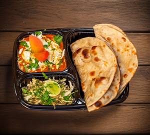 Paneer Pasada With 3 Tawa Roti