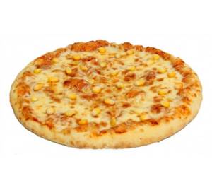 Corn cheese pizza