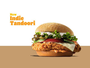 Indie-Tandoori Burger