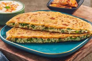 Desi Ghee Paneer Paratha