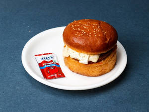 Cheese Burger With Cream
