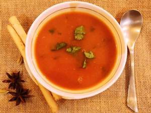 Tomato Dhania Shorba Soup