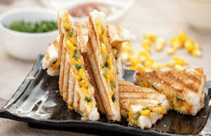 Cheese Corn Grill Sandwich
