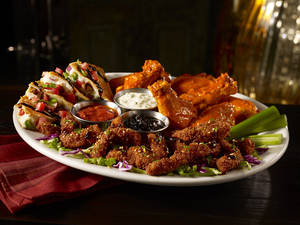 Triple Chicken Sampler