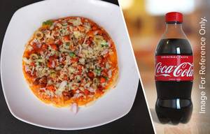 8" Chicken Pizza + Coke 250 Ml Pet Bottlle
