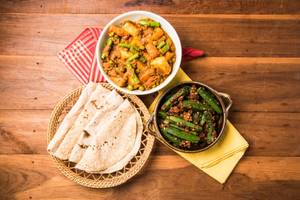Bhindi Dry Wali Thali                                                       