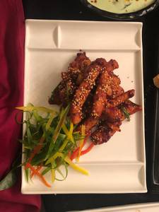 Korean Spicy Garlic Chicken