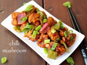 Mushroom Chilli