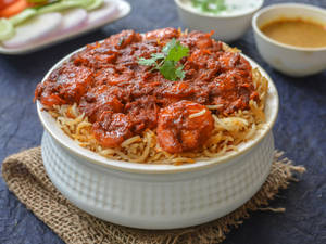 Special Hyderabad Prawn Biryani