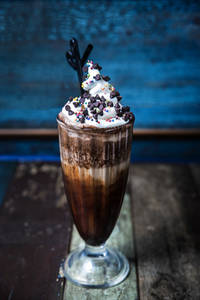 Belgium Chocolate Milk Shake