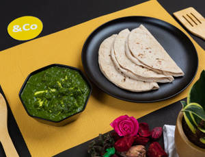 Palak Paneer & 3 Roti