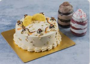 Eggless Rasamalai Cake New