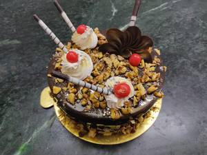 Walnut Brownie Cakee