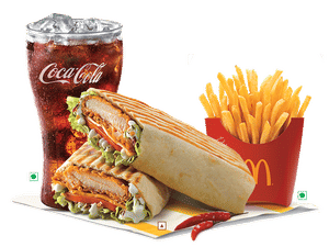 EVM Big Spicy Chicken Wrap 