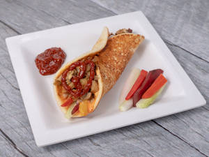 Chicken shawarma chilli garlic sauce kuboos